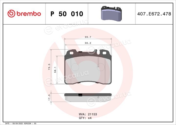 Brembo P 50 010