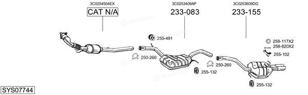 Bosal SYS07744