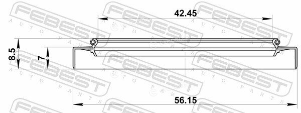 Febest 95GDY-44560709X