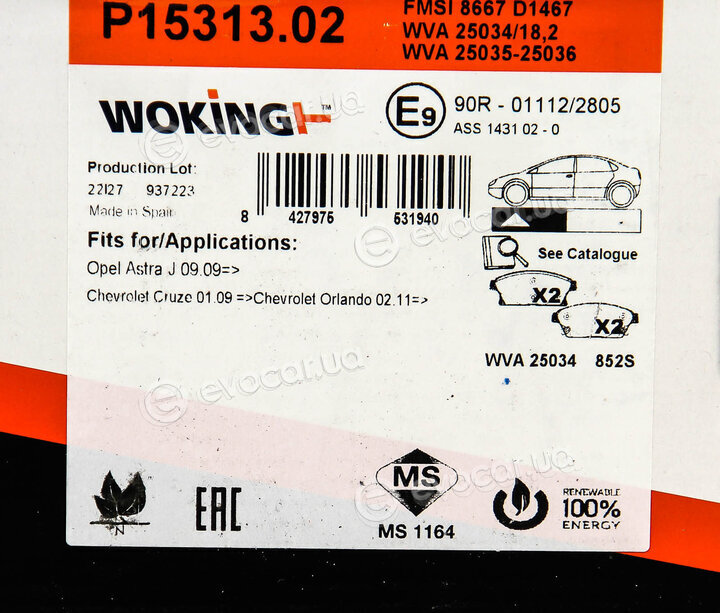 Woking P15313.02