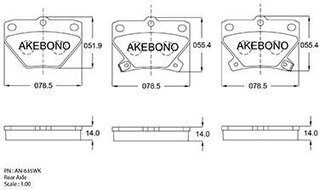 Akebono AN-635WK