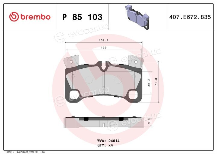 Brembo P 85 103