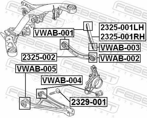 Febest VWAB-002