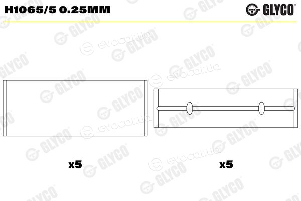 Glyco H1065/5 0.25mm