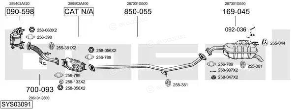 Bosal SYS03091