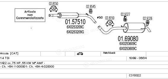 MTS C310022006892