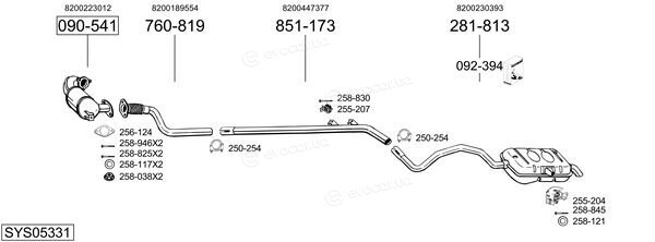 Bosal SYS05331