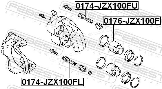 Febest 0174-JZX100FU