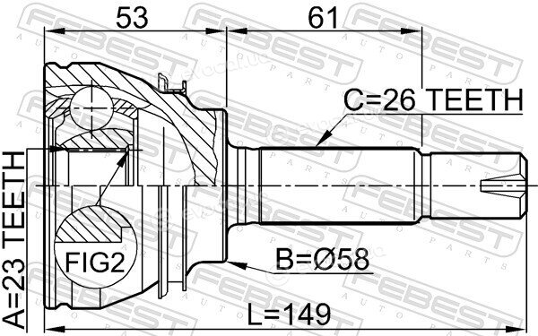 Febest 0110-054