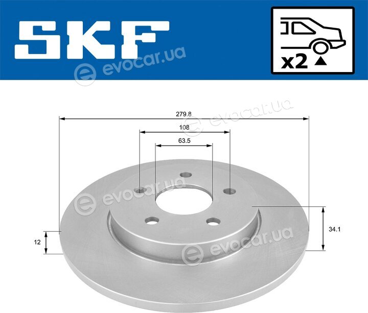 SKF VKBD 90026 S2