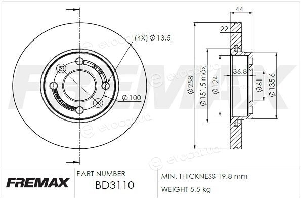 Fremax BD-3110