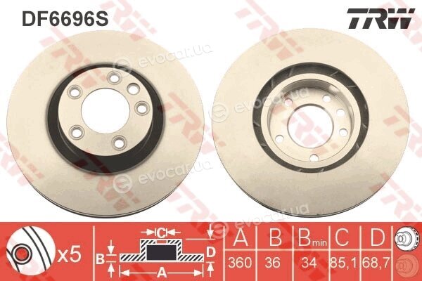 TRW DF6696S