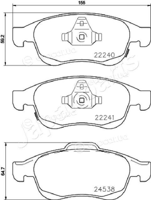 Japanparts PA-0217AF