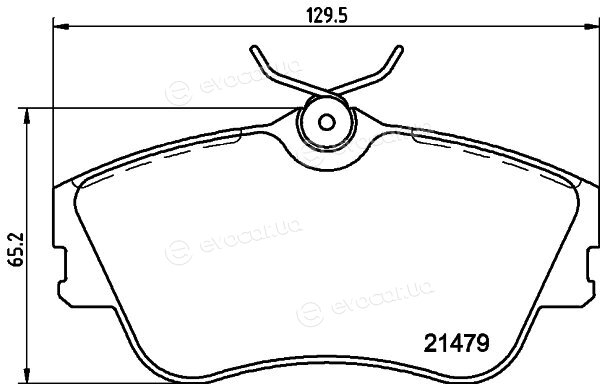 Hella Pagid 8DB 355 018-071