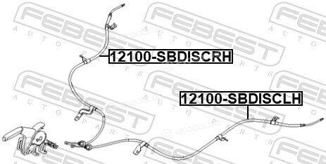 Febest 12100-SBDISCLH