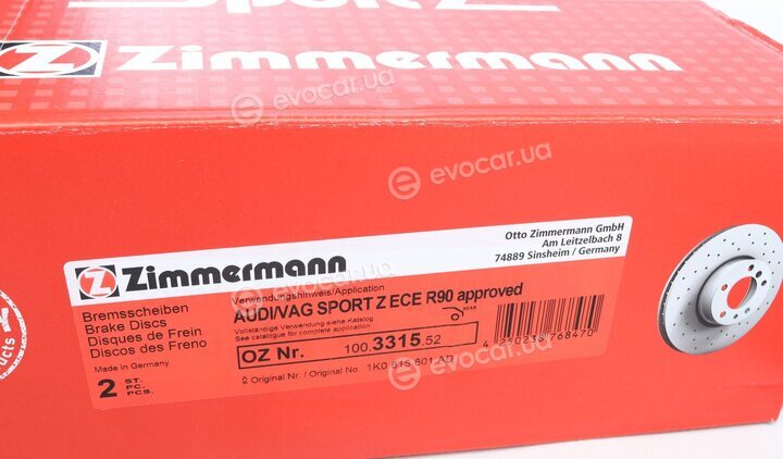 Zimmermann 100.3315.52