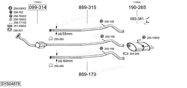 Bosal SYS04878