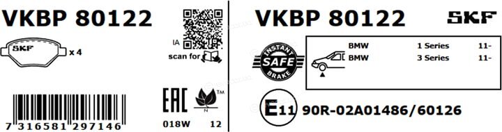 SKF VKBP 80122