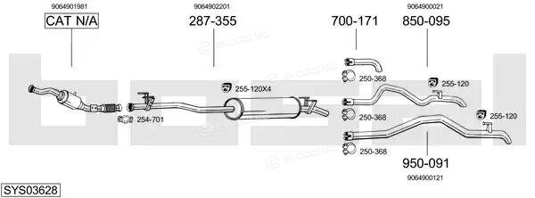 Bosal SYS03628