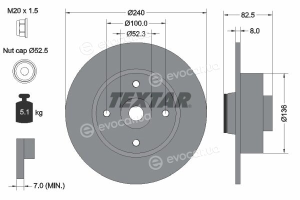 Textar 92154403