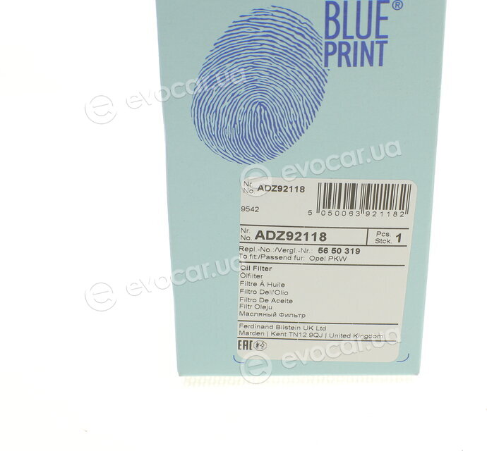 Blue Print ADZ92118