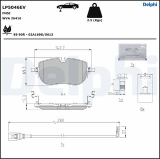 Delphi LP5046EV