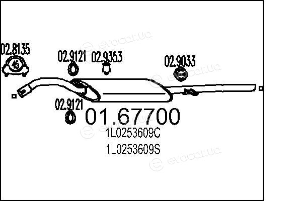 MTS 01.67700