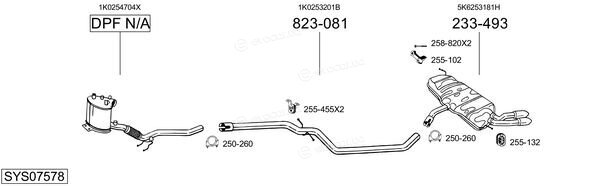 Bosal SYS07578