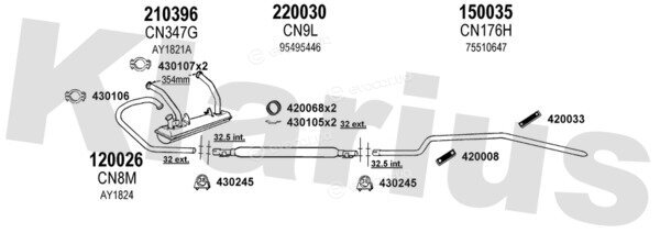 Klarius 180222E