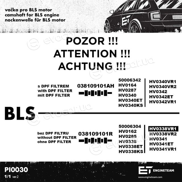 ET Engineteam HV0338VR1
