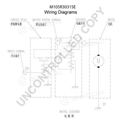 Prestolite PRS M105R3031SE