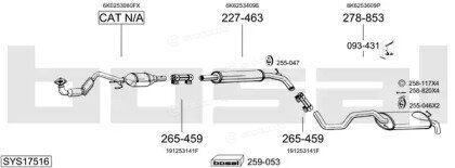 Bosal SYS17516