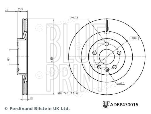 Blue Print ADBP430016