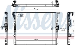 Nissens 607116