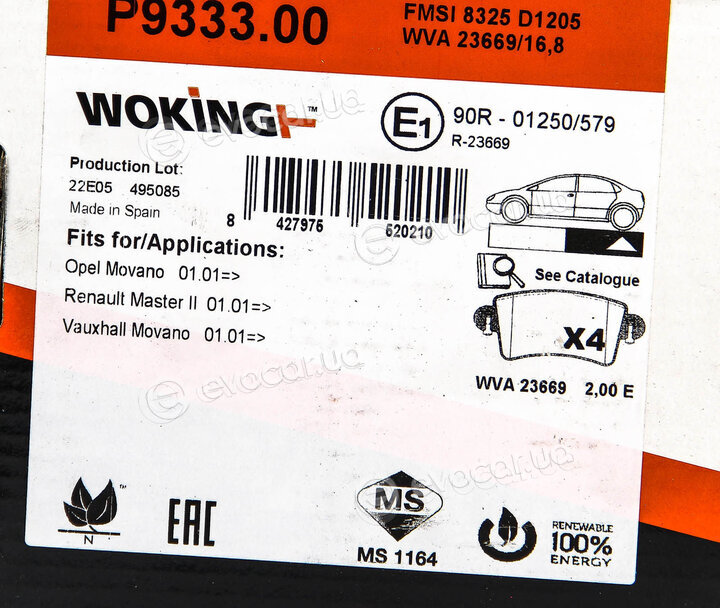 Woking P9333.00