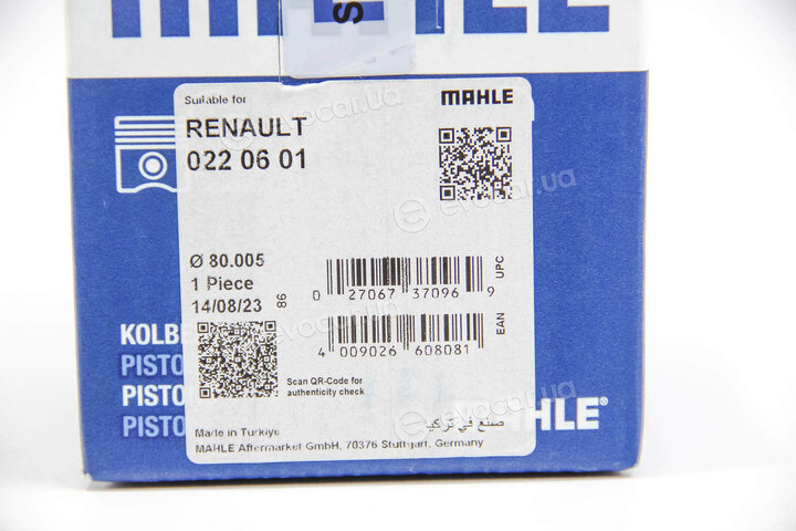 Mahle 022 06 01