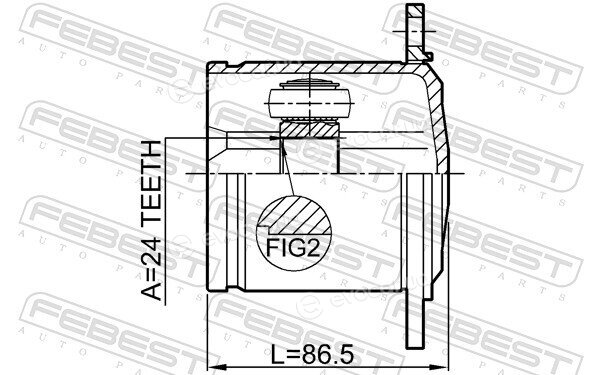 Febest 1711-Q5LH