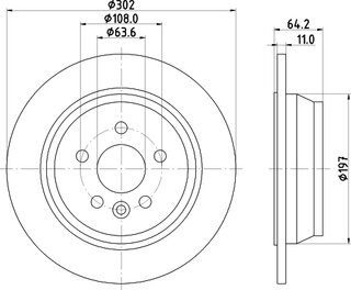 Hella Pagid 8DD 355 126-781