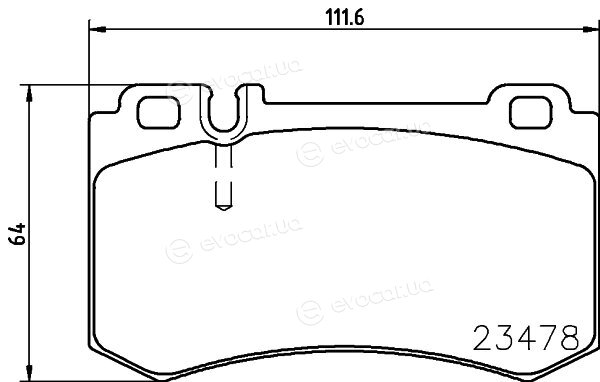 Hella Pagid 8DB 355 014-941