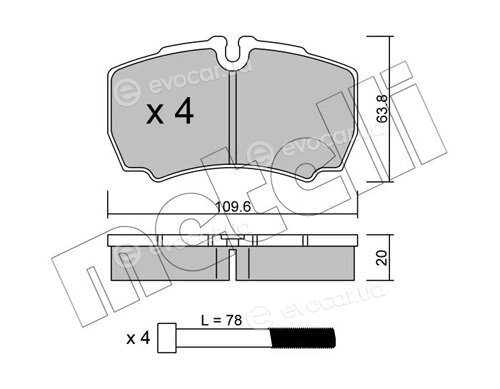 Metelli 22-0604-0