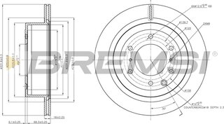 Bremsi CD7965V