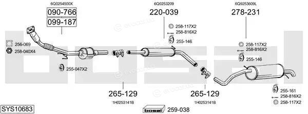 Bosal SYS10683