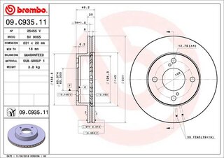 Brembo 09.C935.11