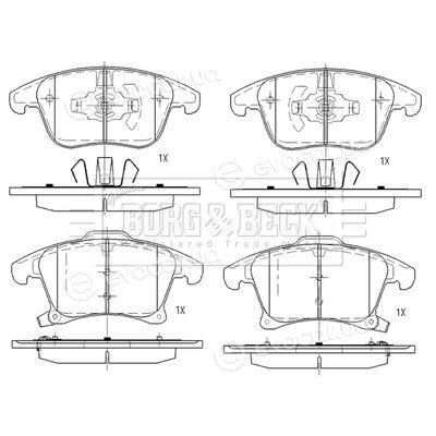 Borg & Beck BBP2564