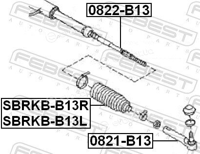 Febest SBRKB-B13R