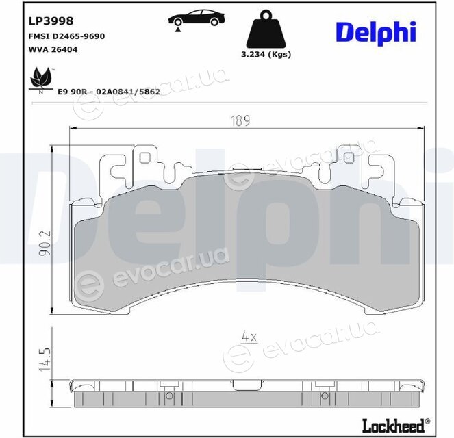 Delphi LP3998