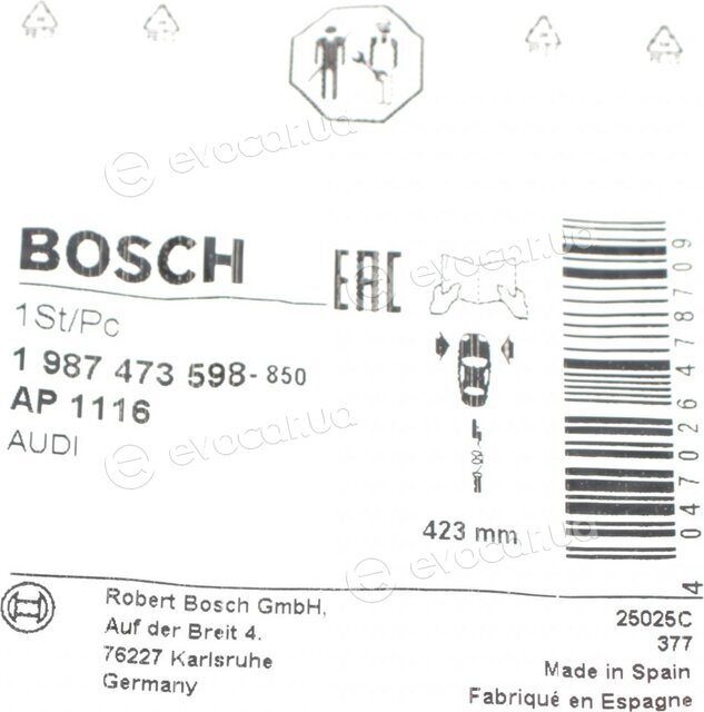 Bosch 1 987 473 598