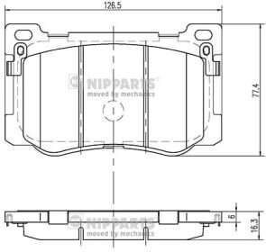 Nipparts N3600549