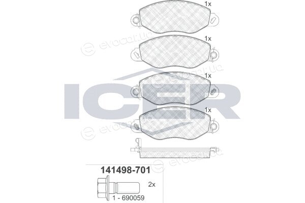 Icer 141498-701