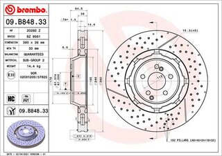 Brembo 09.B848.33